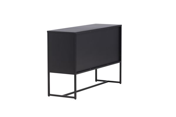 VD MILA Fekete design Konzolasztal