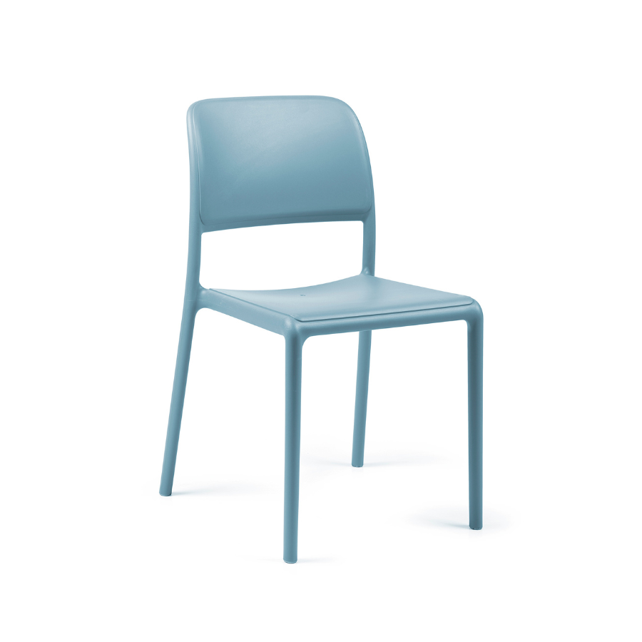NARDI RIVA BISTROT Kék minimalista Műanyag kültéri szék