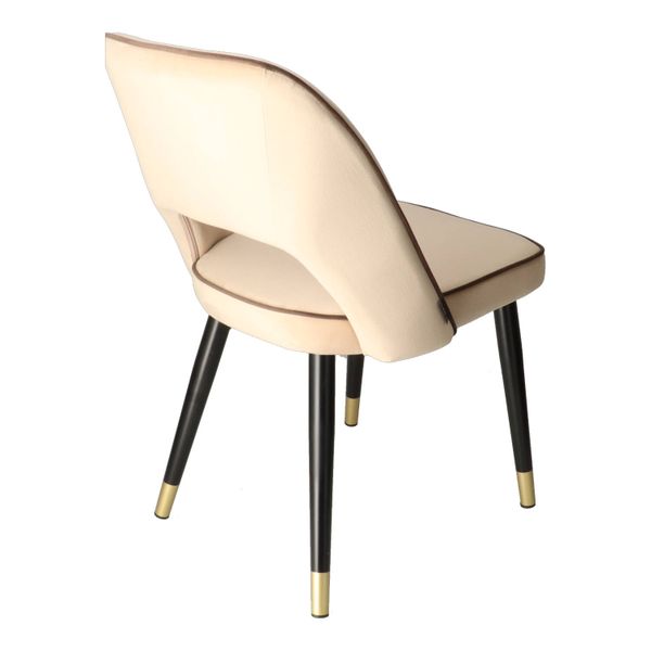 DL FANNY PIP Bézs design, elegáns Kárpitos beltéri szék