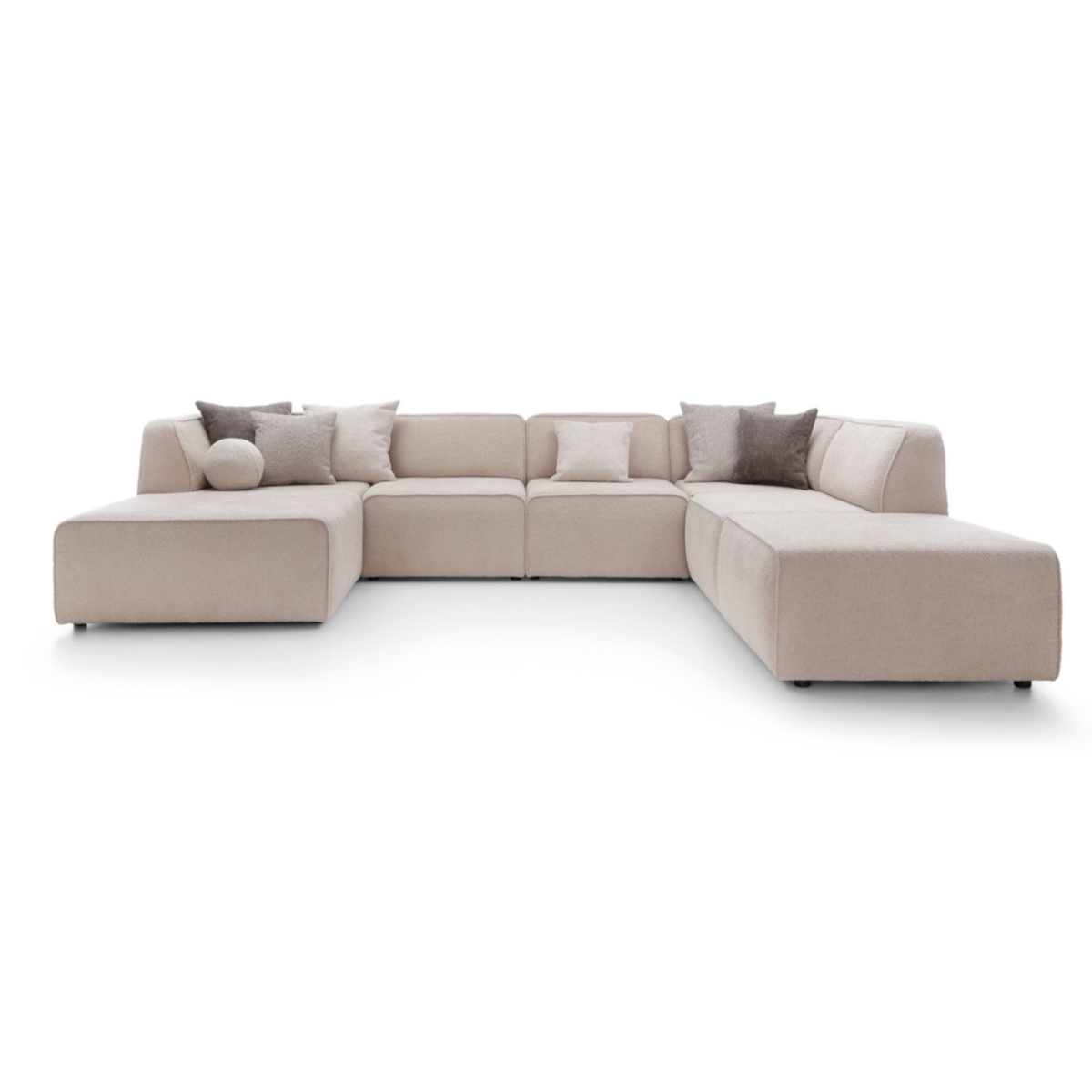 PZ REFRESH Bézs modern Sarokgarnitúra