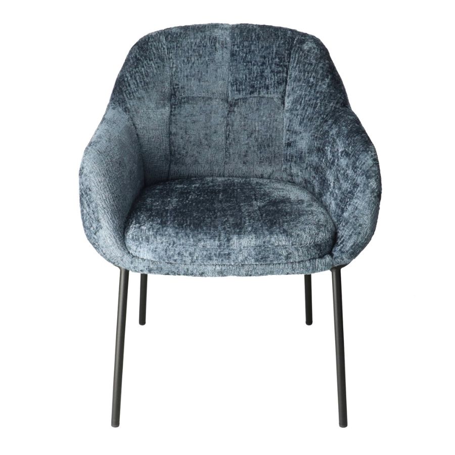 DL LUNDA Kék modern Kárpitos beltéri szék