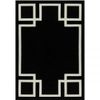 FT GREEK 200x300 Fekete elegáns Beltéri szőnyeg