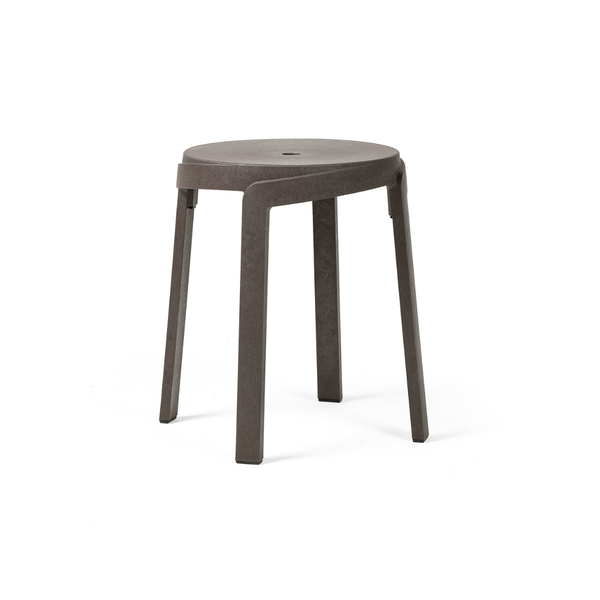 NARDI STACK MINI Barna industrial Műanyag kültéri szék