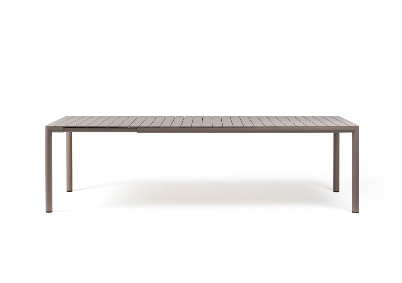 NARDI TEVERE 210 EXT Taupe minimalista Kültéri komplett asztal