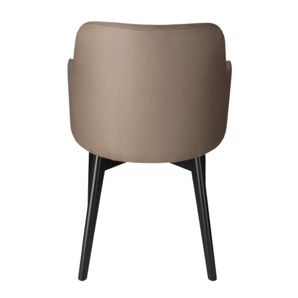 T JANEIRO Barna design Kárpitos beltéri szék