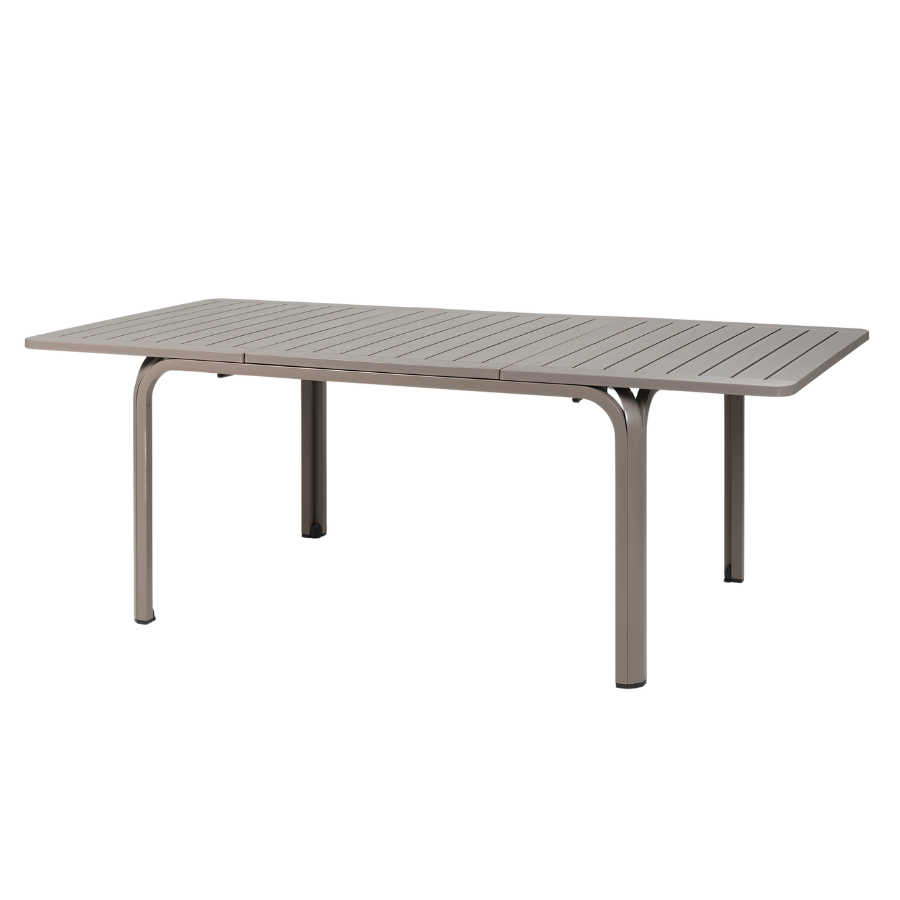 NARDI ALLORO 140-210 EXT Taupe modern Étkezőasztal