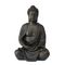 B BUDDHA FIGURINE 2 Fekete design Asztali dekoráció