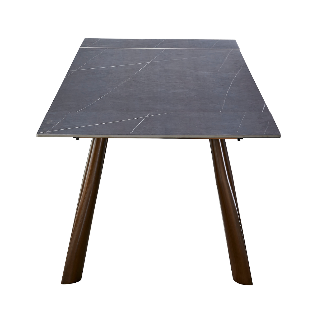 DL CHARC Szürke, Bronz design Komplett asztal