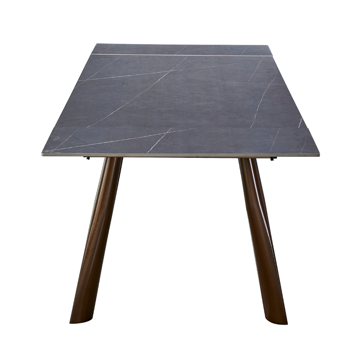DL CHARC Szürke, Bronz design Étkezőasztal