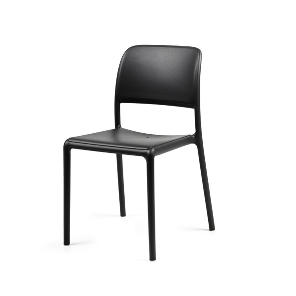 NARDI RIVA BISTROT Szürke minimalista Műanyag kültéri szék