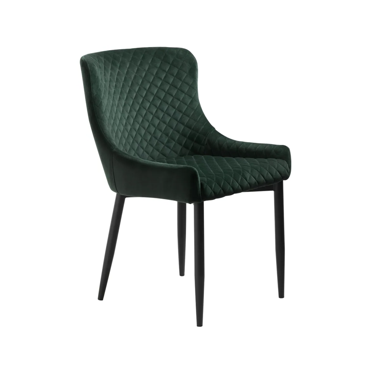 UQ CRYSTAL Zöld elegáns Kárpitos beltéri szék