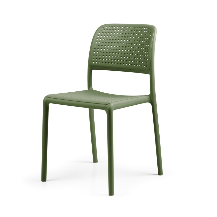 NARDI BORA BISTROT Zöld klasszikus Műanyag kültéri szék