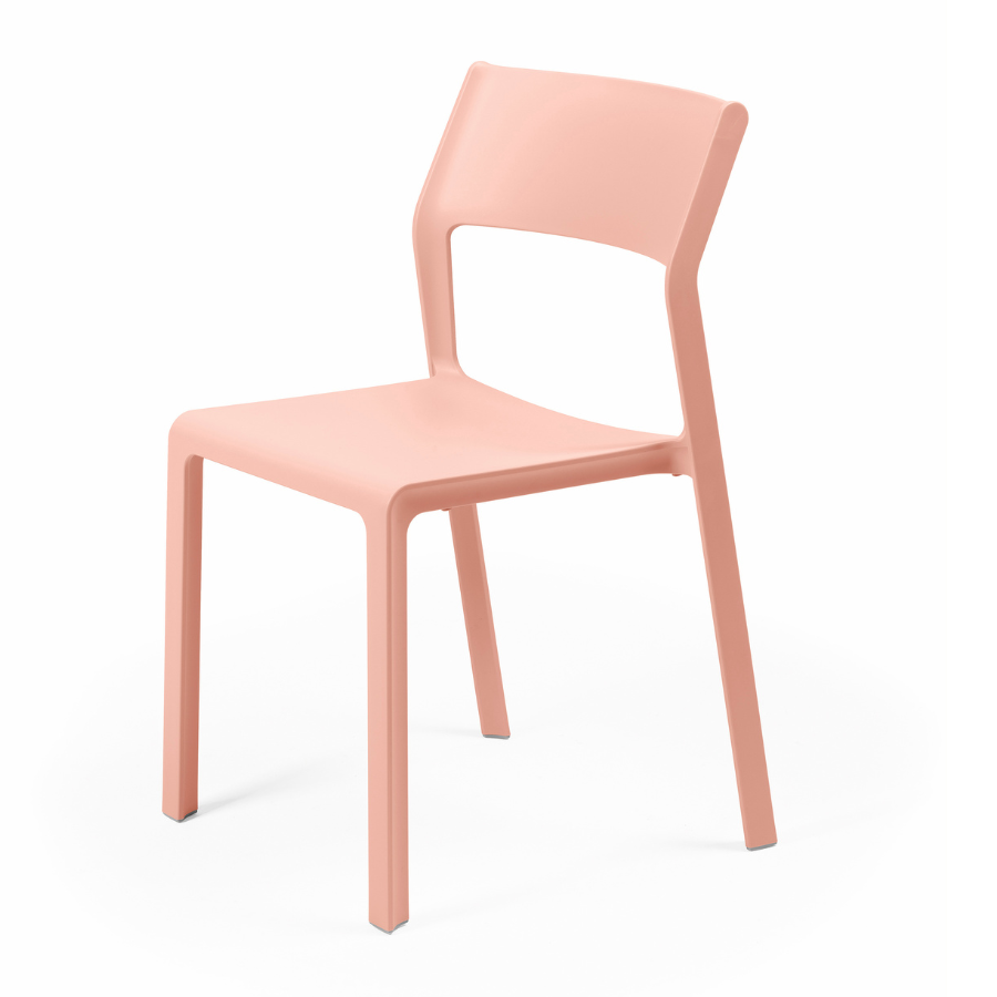 NARDI TRILL BISTROT Rózsaszín minimalista Műanyag kültéri szék