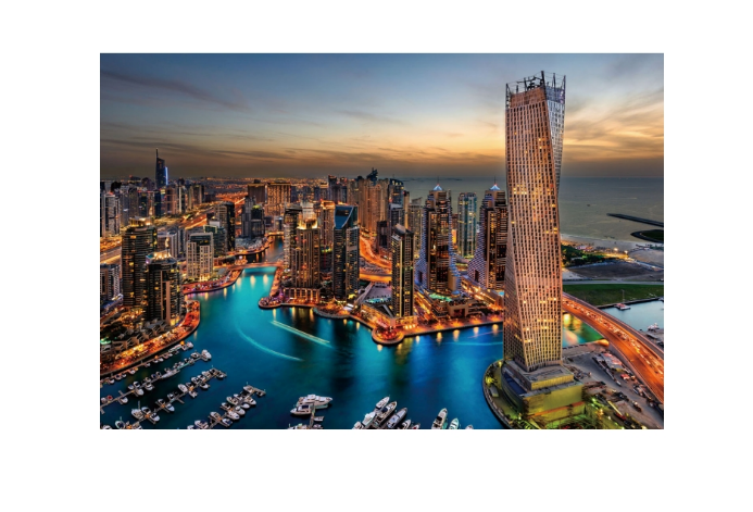 SI CITY VIEW DUBAI design Képkeret