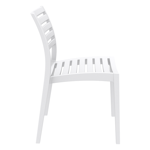 ST ARES Fehér design Műanyag kültéri szék