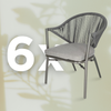 DL CUBA LIBRE Szürke design 6 darabos csomagajánlat