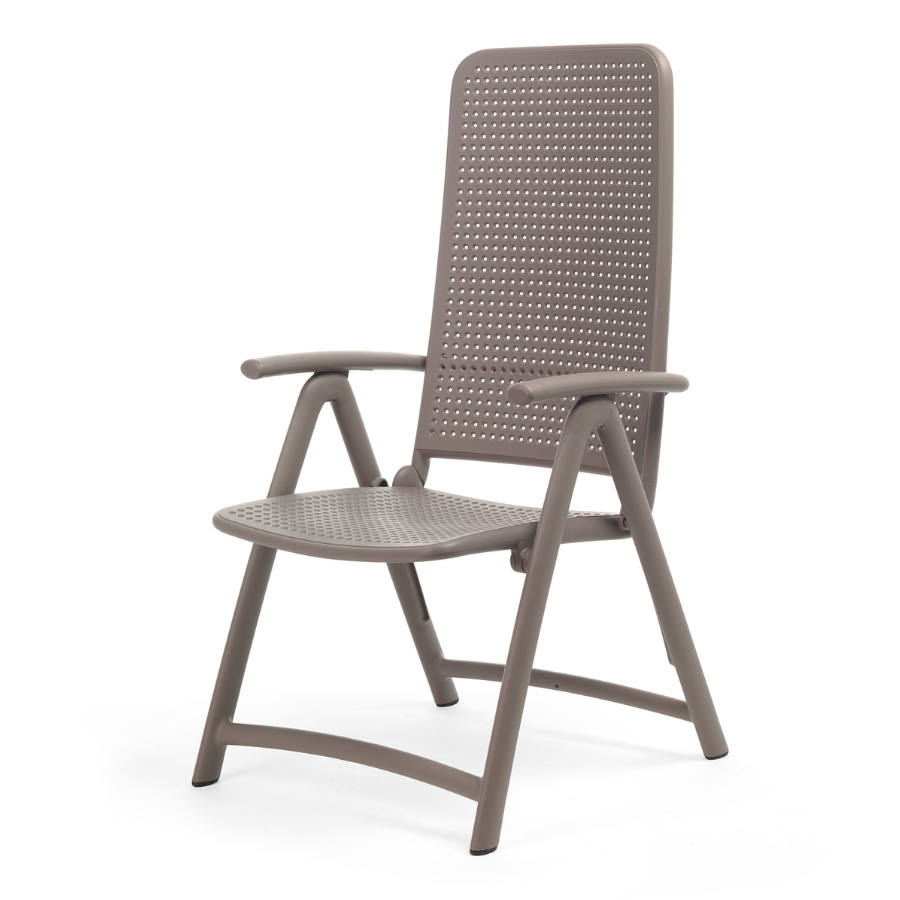NARDI DARSENA Barna modern Műanyag kültéri szék