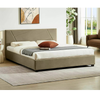 SI MONTANA 140X200 Bézs design Kárpitos ágy