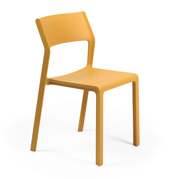 NARDI TRILL BISTROT Sárga minimalista Műanyag kültéri szék