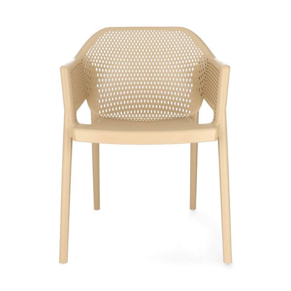 G MINUSH  Taupe minimalista Műanyag kültéri szék
