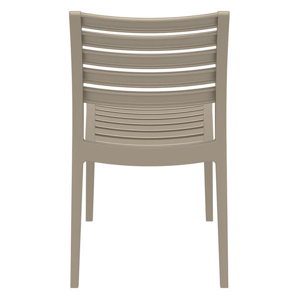 ST ARES Taupe design Műanyag kültéri szék