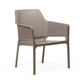 NARDI NET RELAX Taupe minimalista Műanyag kültéri szék