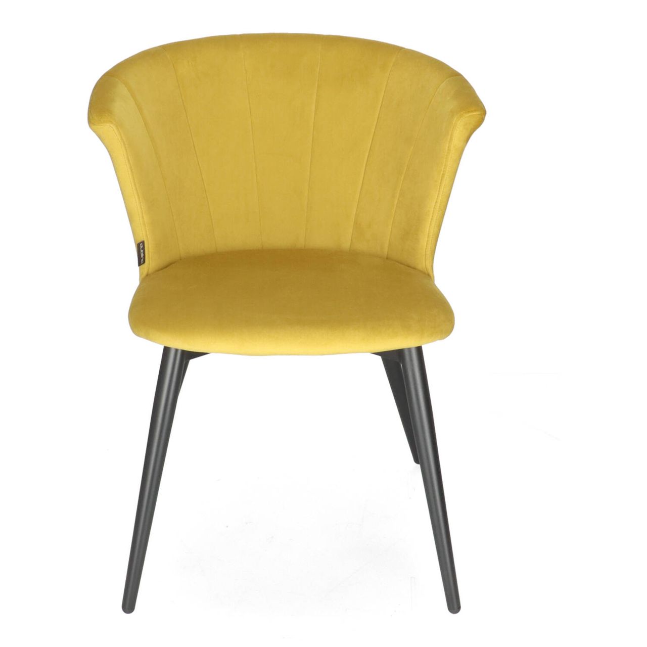 DL AMBROSIA Sárga design Kárpitos beltéri szék
