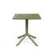 NARDI CLIP 70 Zöld minimalista Kültéri komplett asztal