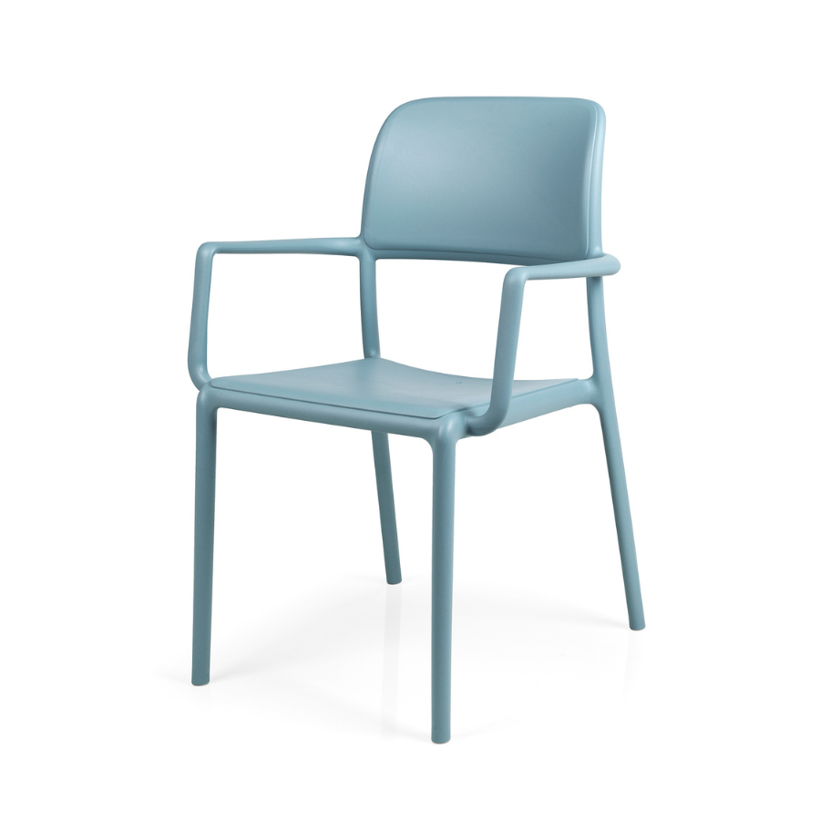 NARDI RIVA Kék klasszikus Műanyag kültéri szék