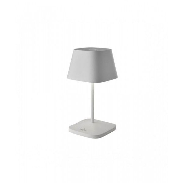 OS LEEPY Fehér minimalista Kültéri asztali lámpa