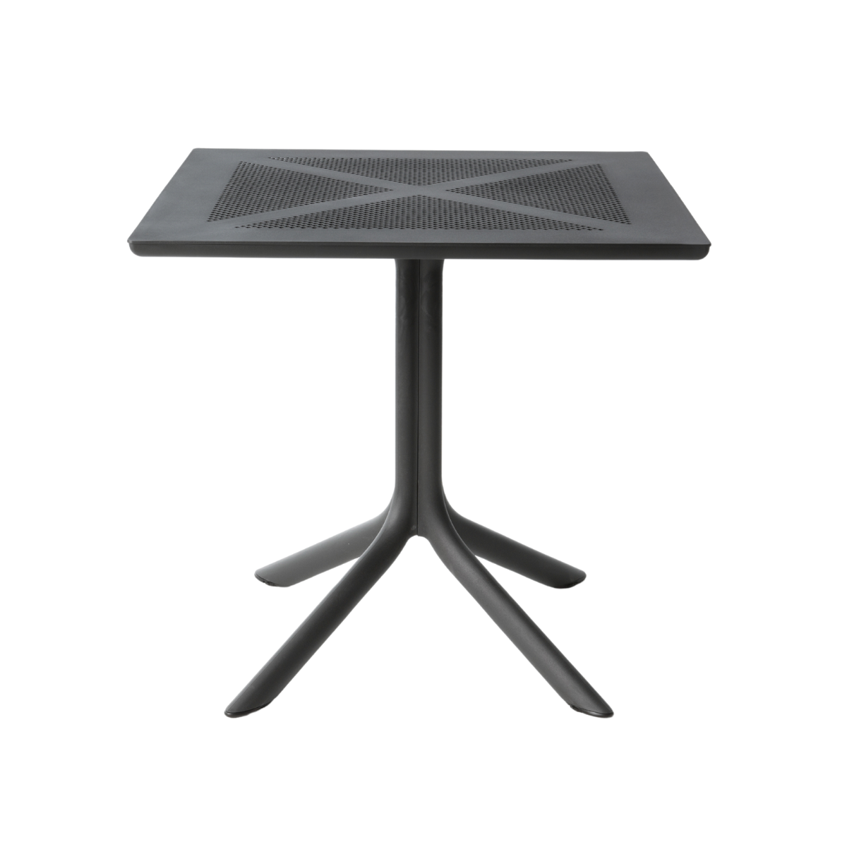 NARDI CLIPX 80 Szürke modern Kültéri komplett asztal