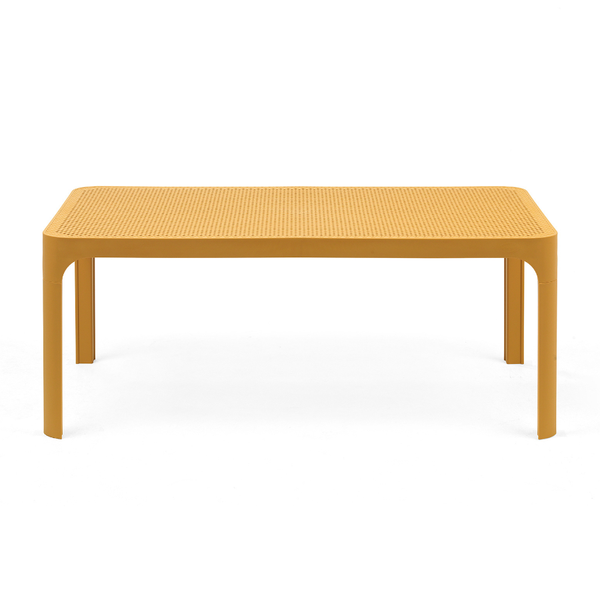 NARDI NET TABLE 100 Sárga design Lerakóasztal