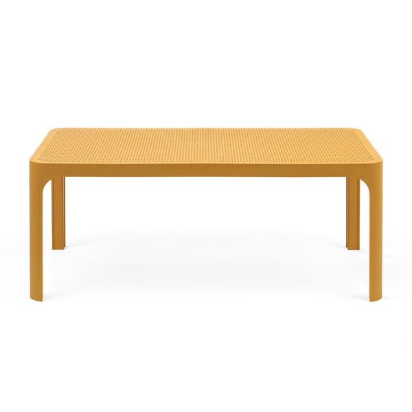 NARDI NET TABLE 100 Sárga design Lerakóasztal