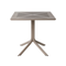 NARDI CLIPX 70 Taupe minimalista Kültéri komplett asztal