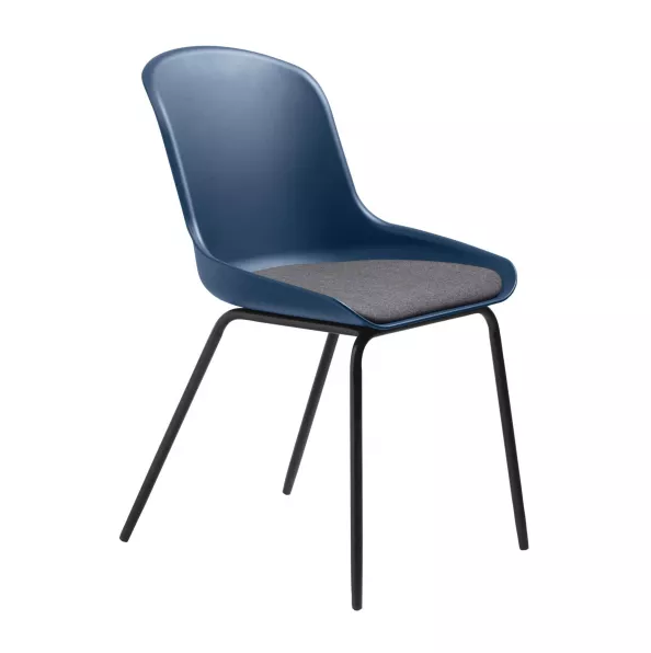 UQ LEYO Kék modern Műanyag beltéri szék