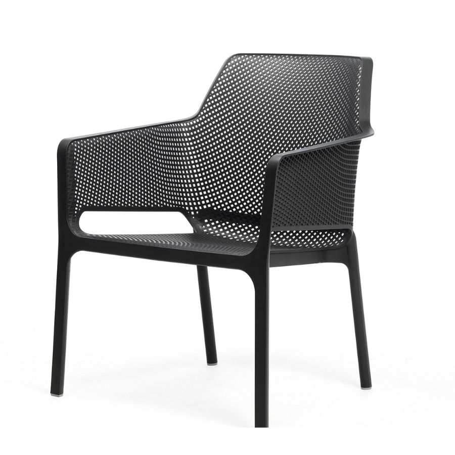 NARDI NET RELAX Szürke minimalista Műanyag kültéri szék
