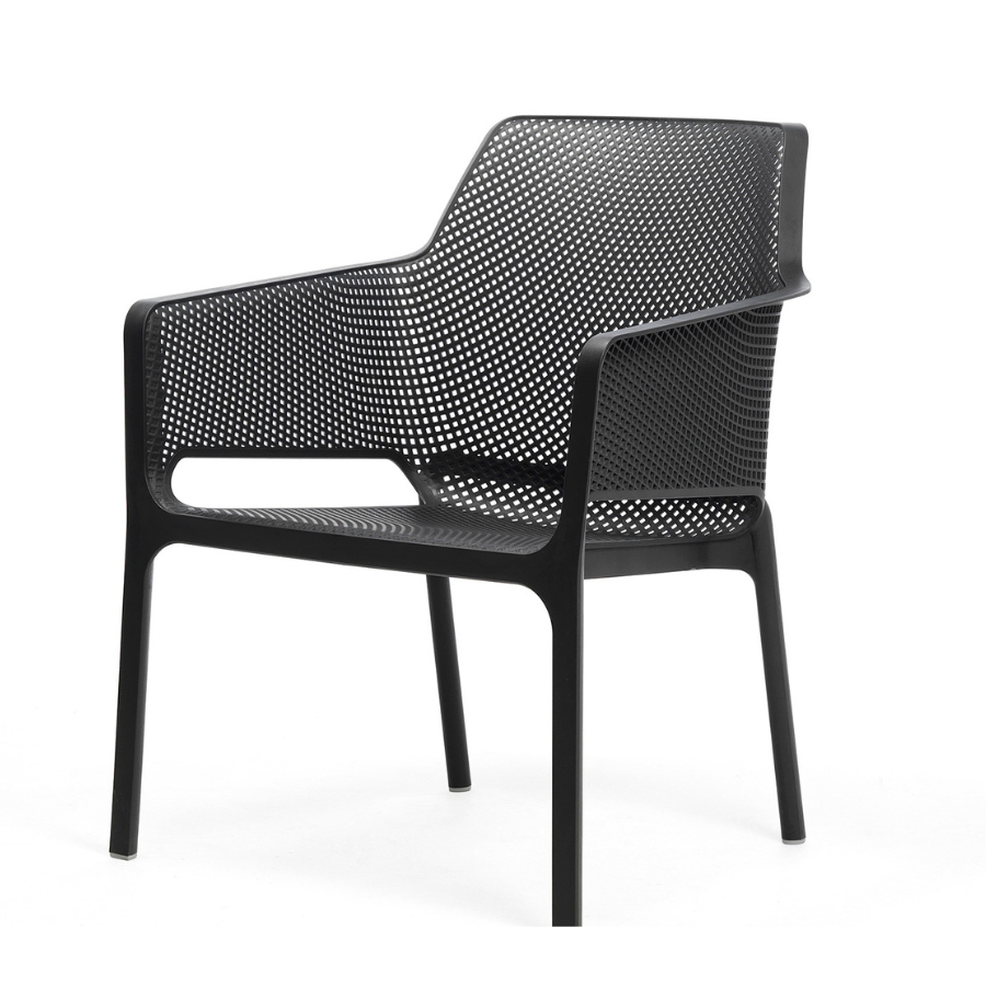 NARDI NET RELAX Szürke minimalista Műanyag kültéri szék