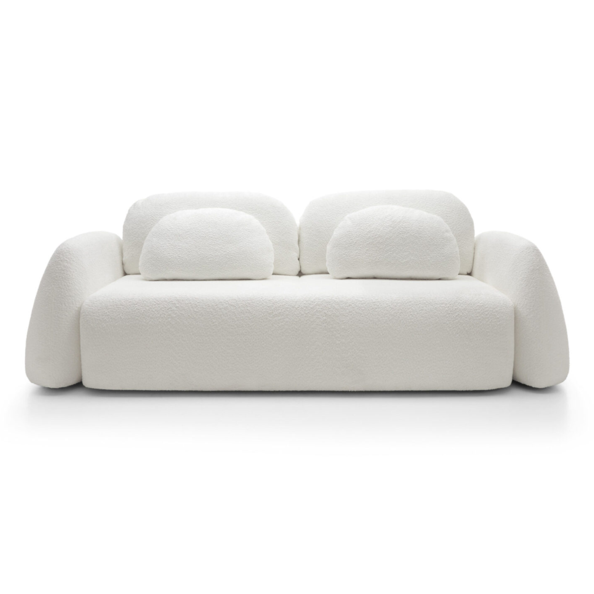 PZ RUBY Fehér design Ágyazható kanapé
