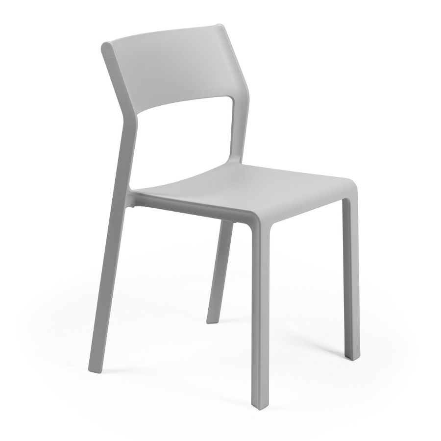 NARDI TRILL BISTROT Szürke minimalista Műanyag kültéri szék