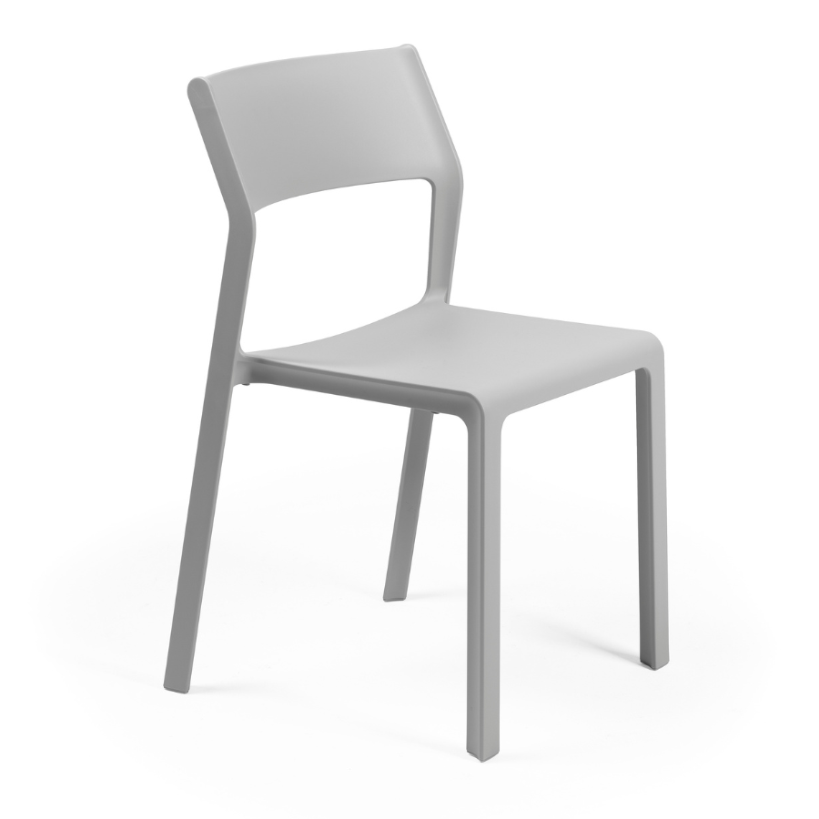 NARDI TRILL BISTROT Szürke minimalista Műanyag kültéri szék