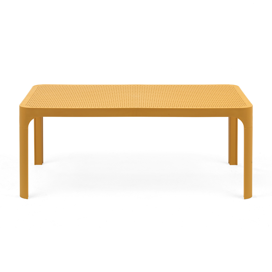 NARDI NET TABLE 100 Sárga design Lerakóasztal