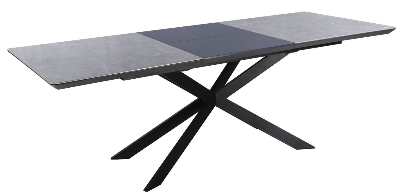 DL APOLLO S Szürke design, elegáns Beltéri komplett asztal