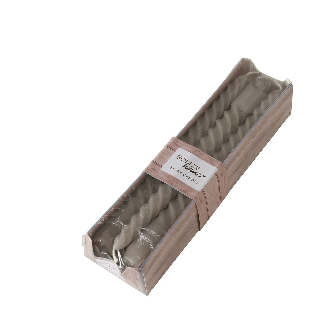 B SOUL CANDLE Szürke elegáns Asztali dekoráció