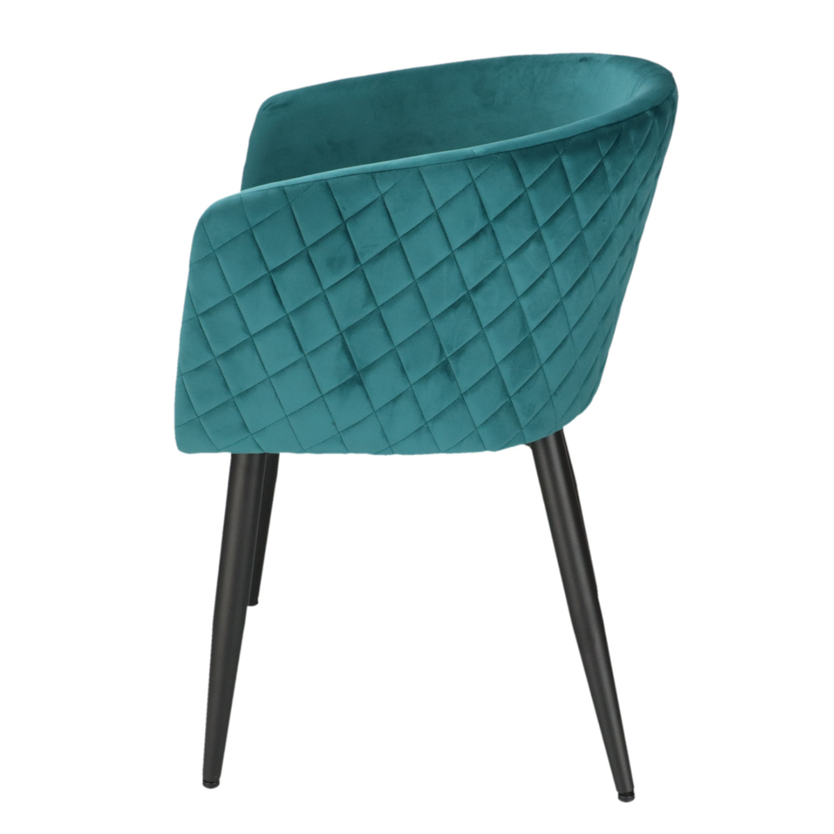 DL KING Kék design Kárpitos beltéri szék