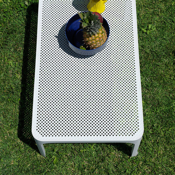 NARDI NET TABLE 100 Fehér design Lerakóasztal