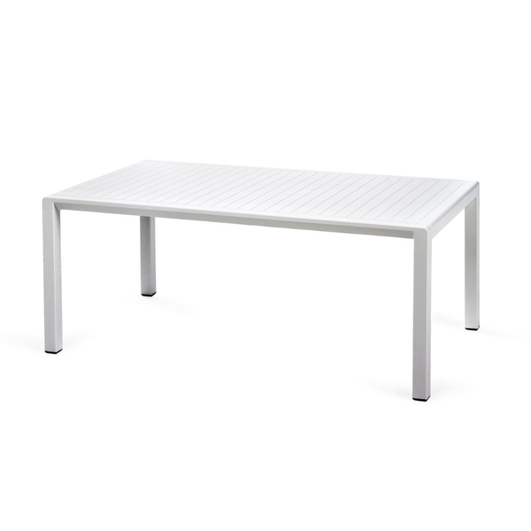 NARDI ARIA TAVOLINO 100 Fehér modern Lerakóasztal