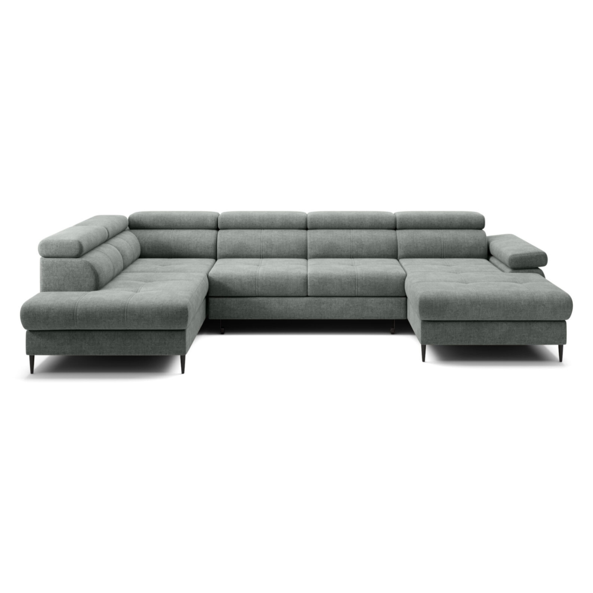 PZ SEVILLE Szürke design Ágyazható kanapé