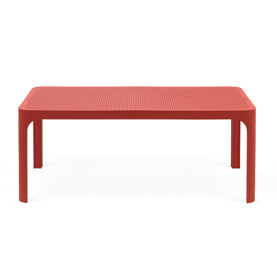 NARDI NET TABLE 100 Piros design Lerakóasztal