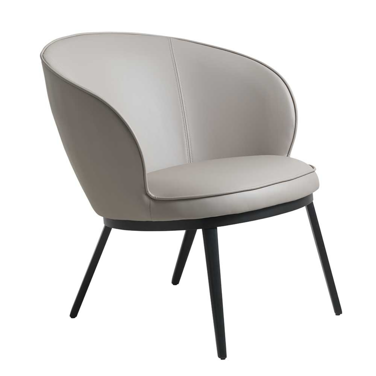 UQ NAGI FAUX Taupe design Kárpitos beltéri fotel