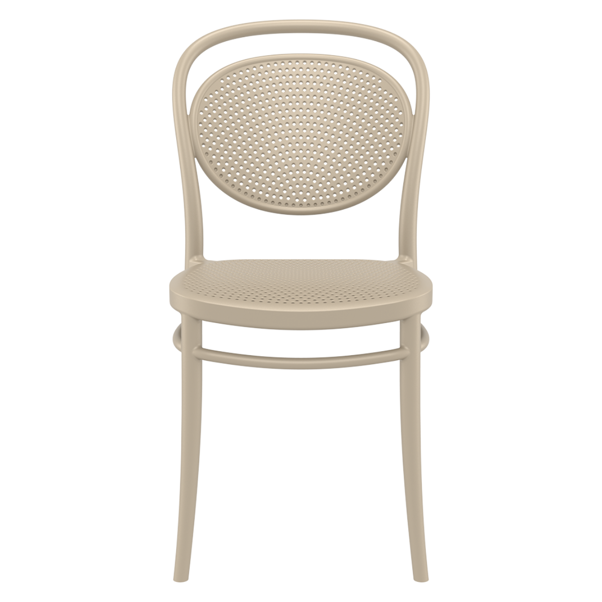 ST MARCEL Taupe modern Műanyag kültéri szék